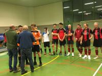 Siegerehrung Landesliga-Turnier in Weingarten, November 2017