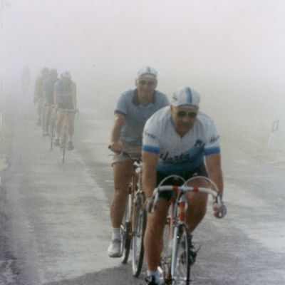 Nebelfahrt bei Wallhausen, 1986