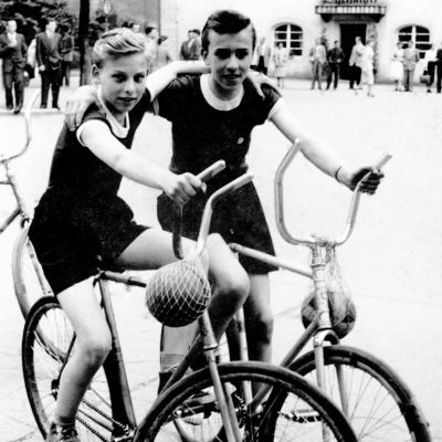 Frieder und Peter Knittel, 1953