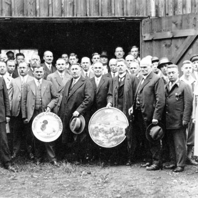 Eröffnung des Schützenstands der Flobert Schützengesellschaft, 1932