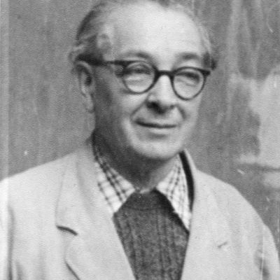 Kassier Hans Mühlbacher, 1954